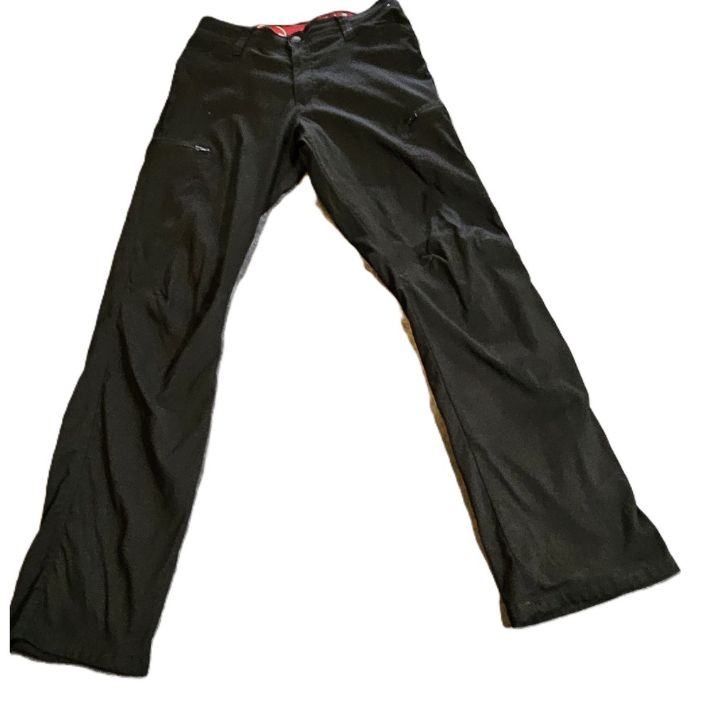 Wrangler Care 307 Mens Black Workwear Pants 30x30 Gorpcore Nylon 1-01332